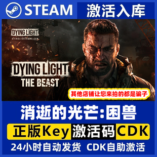 Steam正版国区KEY 消逝的光芒困兽 steam国区激活码