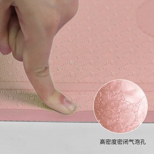 加厚12mm跳绳地垫专业防滑瑜伽静音家用垫子室内S跳舞垫减震隔音