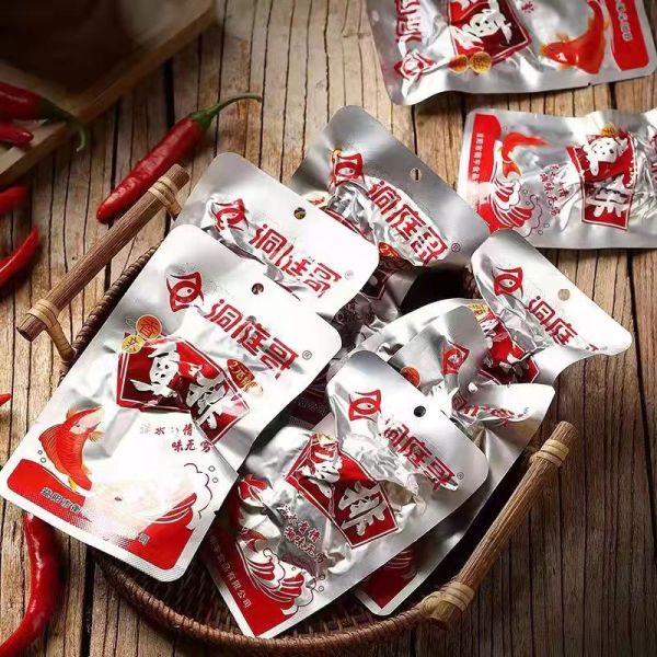 鱼排鱼尾爆辣湖南特产洞庭哥麻辣鱼鱼块网红休闲食品即食猛辣小吃