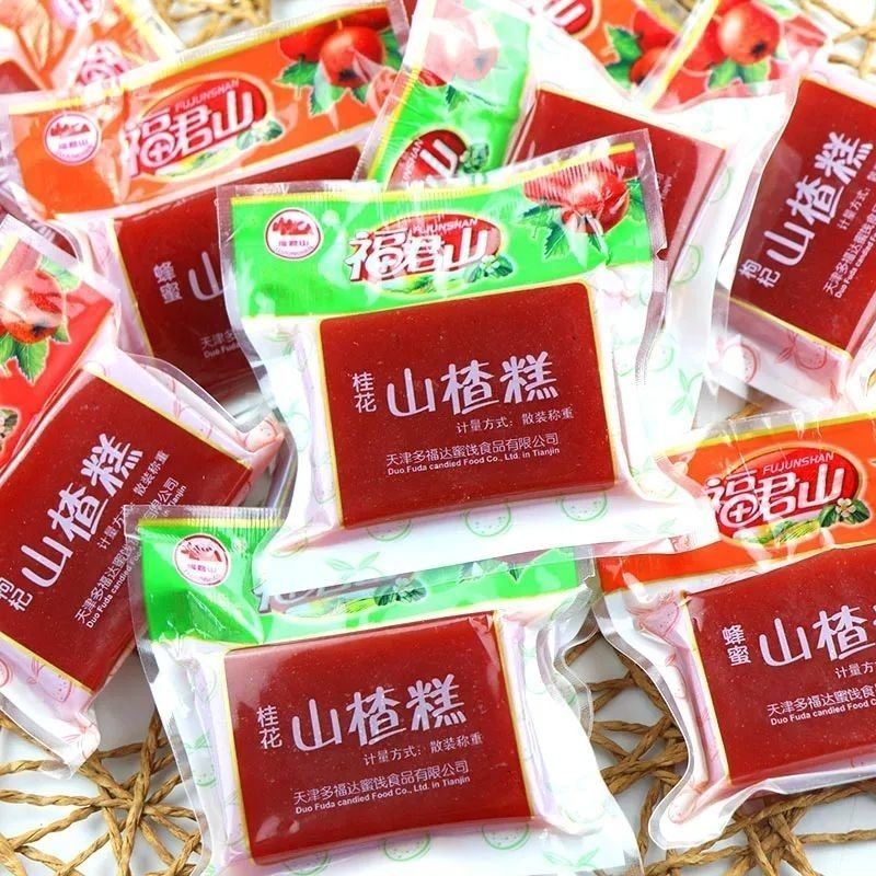 天津特产福君山山楂糕独立包装休闲蜜饯零食软糯布丁酸甜开胃老式