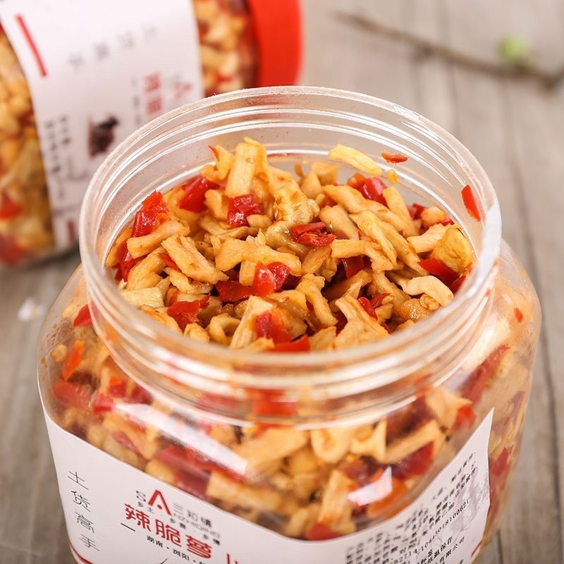 萝卜干速食菜湖南特产香辣脆萝卜罗卜条香脆特辣批发价瓶装下饭菜