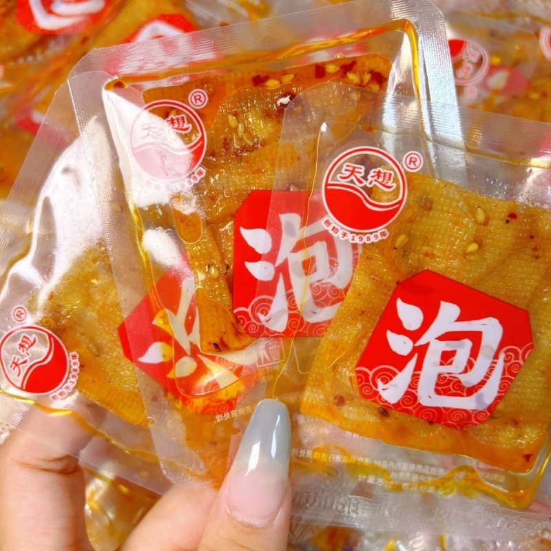 湖南平江特产泡泡豆干辣条香辣儿时怀旧小袋休闲小吃零食嚼劲豆干