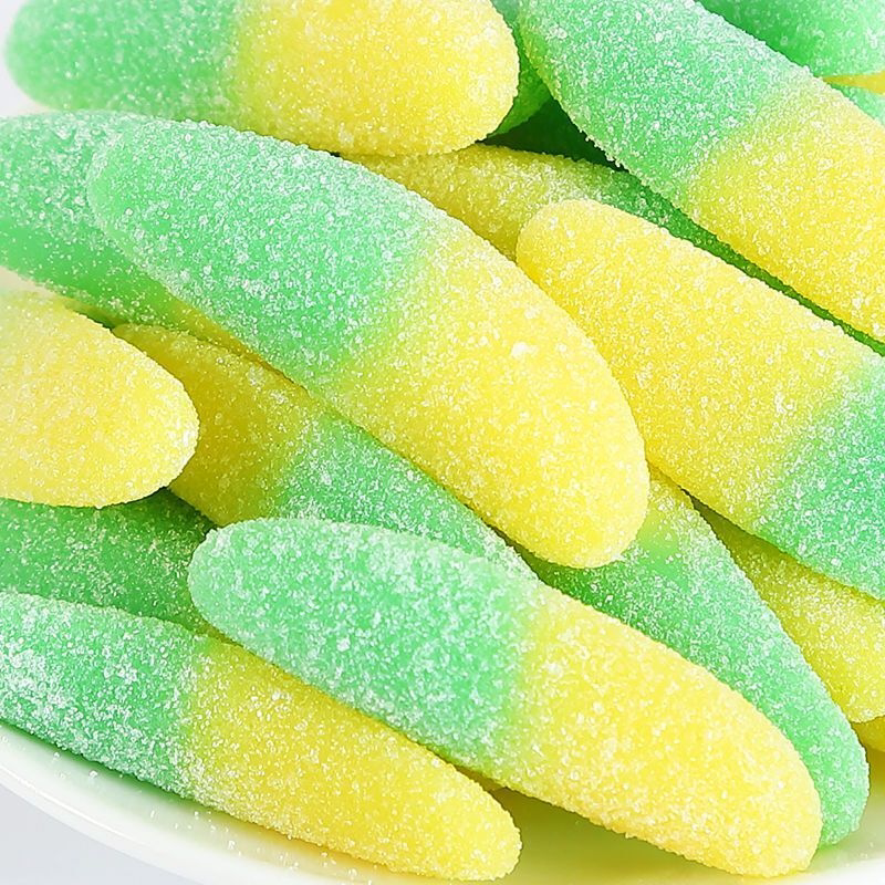 酸砂软糖小零食qq糖果批发各种各样橡皮糖酸甜软糖高颜值混合口味