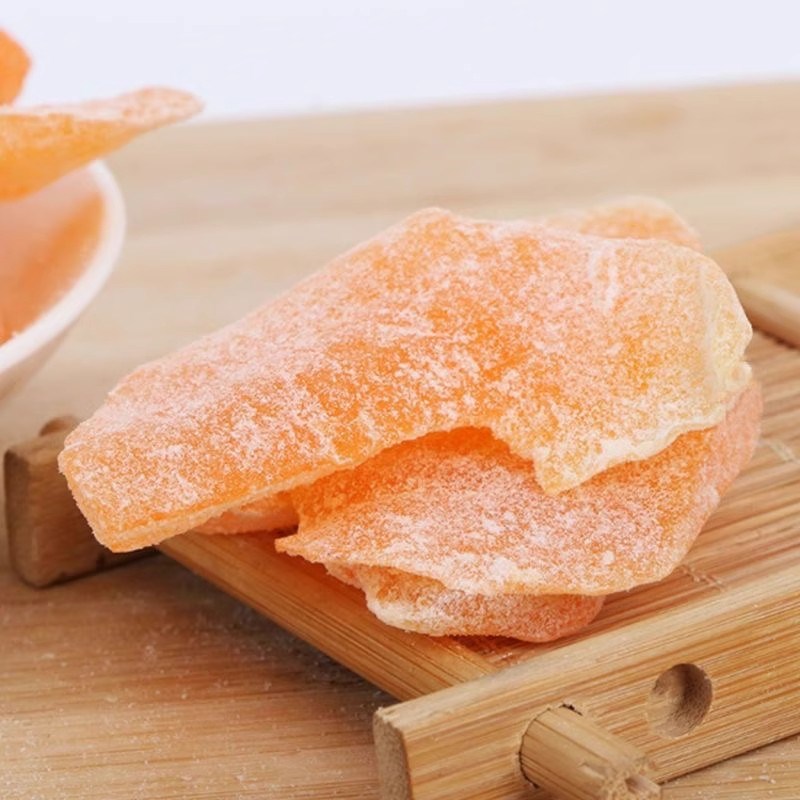 精选新货新哈密瓜干新疆果片500g水果干果脯R蜜饯追剧小零食品