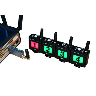 SDLX山东联讯 无线Tally灯 USB4Pro 适配嘉视影R2PLUS R3PRO R5PRO 支持Ucast R8 高视vmix2000米传输