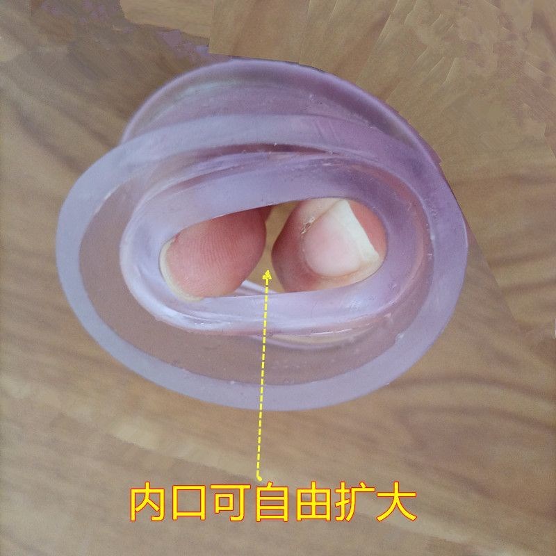 热销新加厚中号6至7厘米瓶口用密封圈硅胶套皮垫圈真空抽气锻炼器
