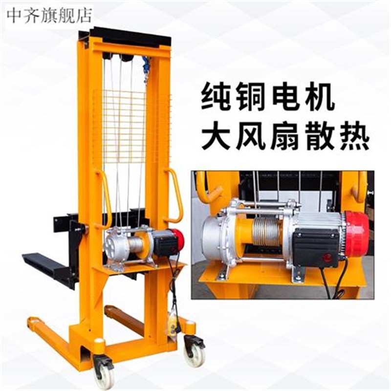 热销液压叉车手动堆高车升降叉车手动小叉车手P动液压叉车电动堆