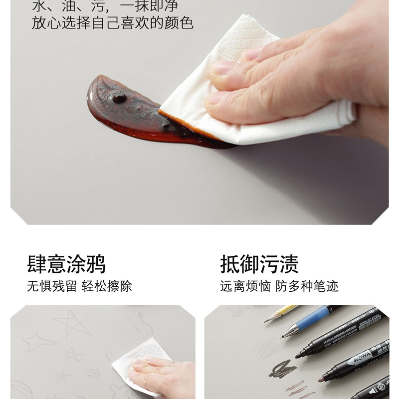 热销护眼硅电脑桌垫办公桌面笔记本键盘鼠标垫超大号高级感书桌写