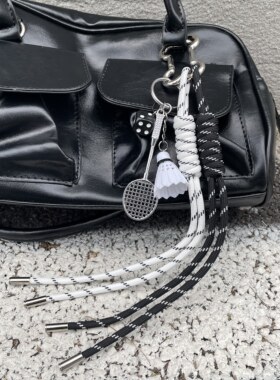 SFSN羽毛球挂饰钥匙扣创意学生背包挂件腰间挂饰车钥匙扣送礼物