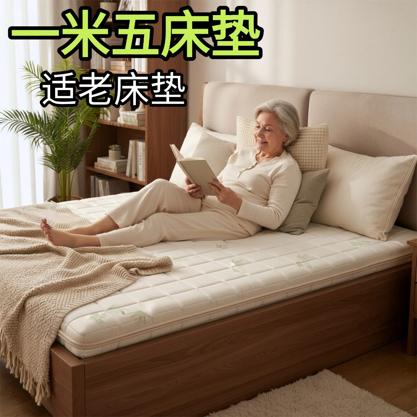 帝斯一米五床垫适老床垫定制全拆S型黄麻床垫家用护腰脊0甲醛胶水