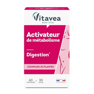 vitavea法h国超模腰腹小腹婆丸20种膳食纤维益生元平小腹60粒/瓶