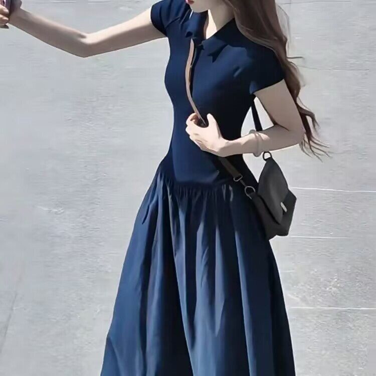 夏季新款大码女装领小众