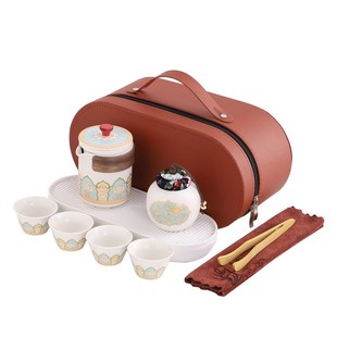 便携式 旅行茶具套装 收纳快客杯一z壶三杯公司企业年会送礼LOGO印