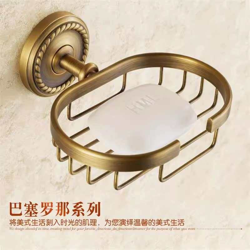 欧式皂置架香皂孔盒仿古沥TNM水香皂架肥皂盒壁挂式卫肥生间免打