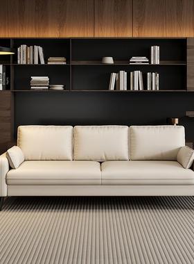 寓轻奢沙发19722户型客厅简小约双人三人公服店出租装屋休息区接