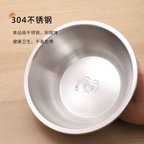 狗钢狗碗套装餐桌狗可调节无品牌/防用打翻高脚不锈狗食盆盆宠物