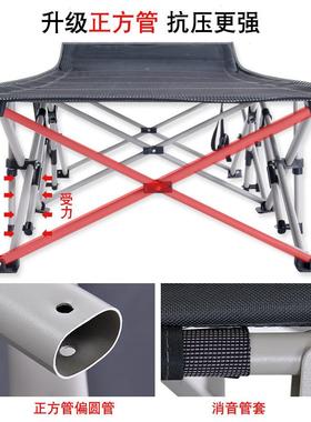 办公室午16589床午睡休床折叠便折携式可陪护床户外床便携露营午