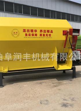 26方草料搅拌机全设日饲粮混草混合拌料机四角称重养90564殖场合