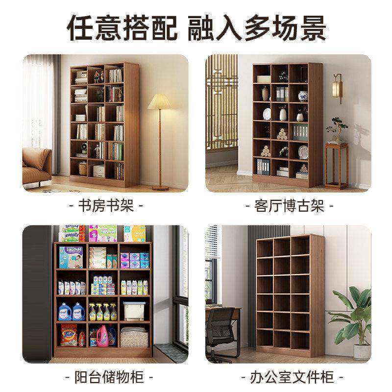 子格物架放衣服多格储装物柜服店面料陈647列柜色置卡柜子多层储