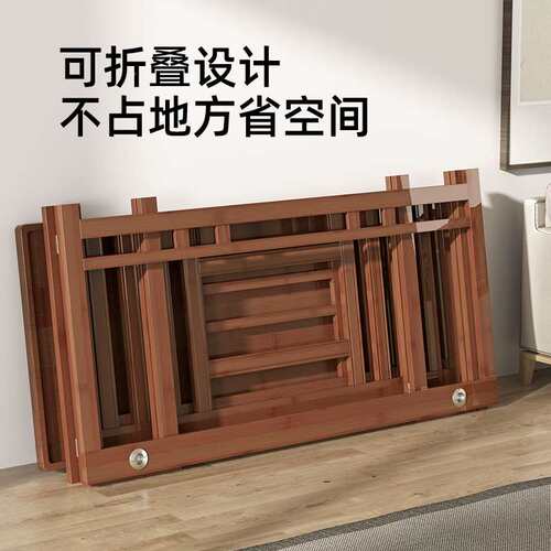 子桌子家用长方形烤烤火架实木q6578115楠竹可折叠冬天茶几火客厅