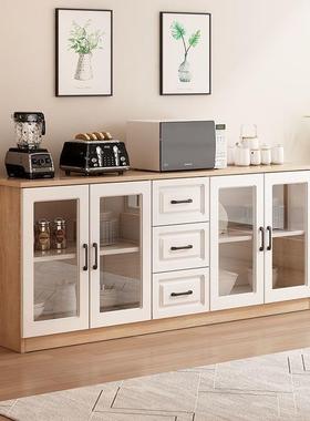 实木边柜餐多功25216实木家用客厅储物能水柜茶厨房橱柜收纳柜靠