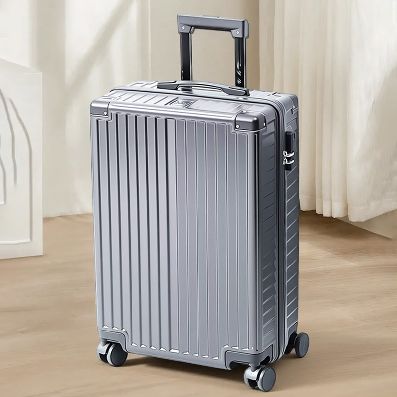 拉链款行李箱20寸拉杆箱万向轮箱登机旅行箱