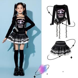 aespa打歌服韩舞kpop舞蹈服啦啦队服装女团演出服blackpink舞台装