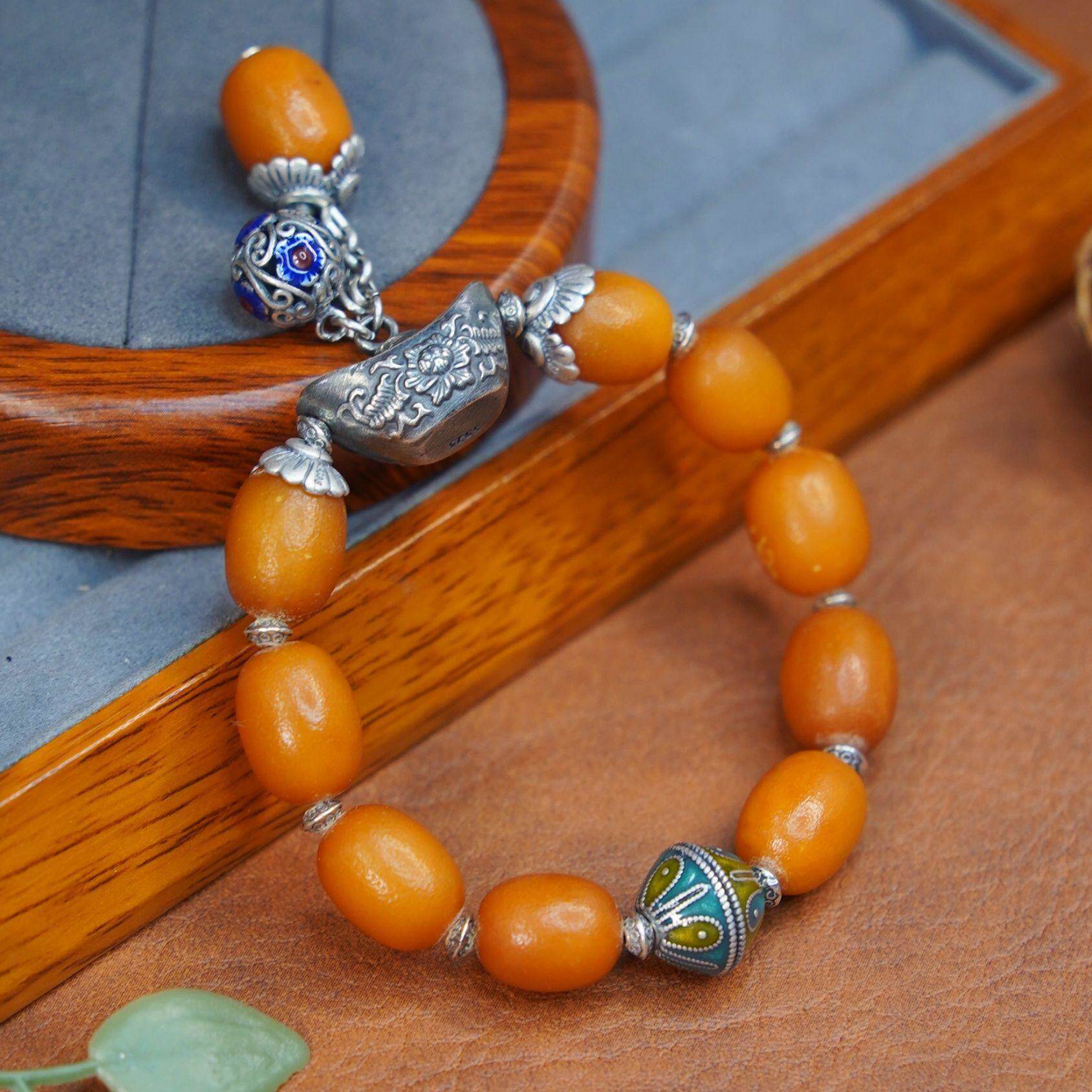 【Q .Jewelry】蜜蜡枣珠吊坠 略有不同