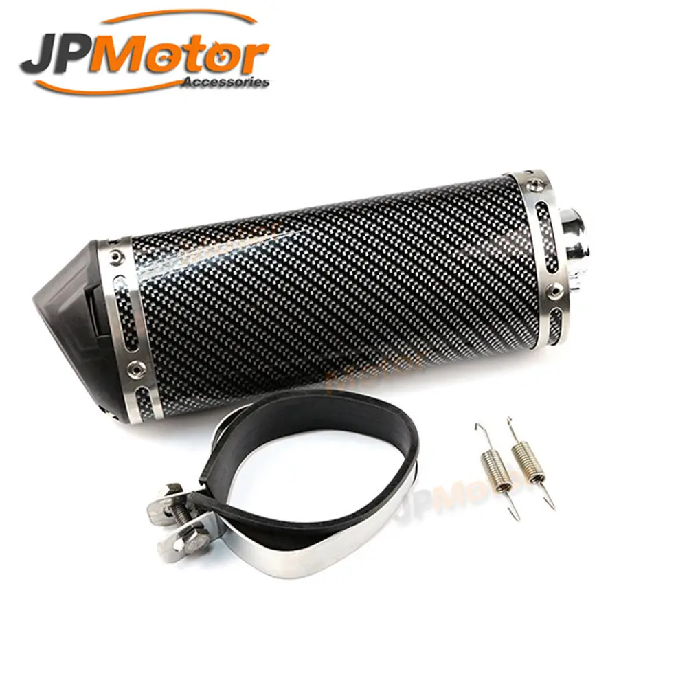 摩托车改装排气管三角铝管塑料盖