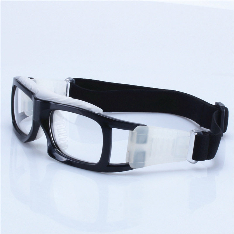 篮球眼镜男女足球眼镜户外运动眼镜架可配近视劳保护目镜骑行眼镜