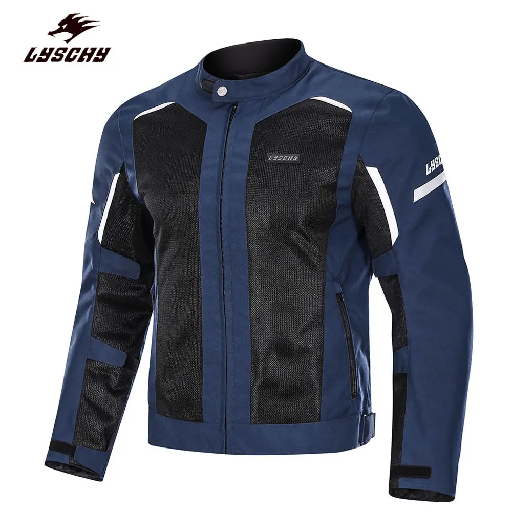 LYSCHY雷翅摩托车骑行服男女春夏季网眼透气赛车服防摔机车服现货