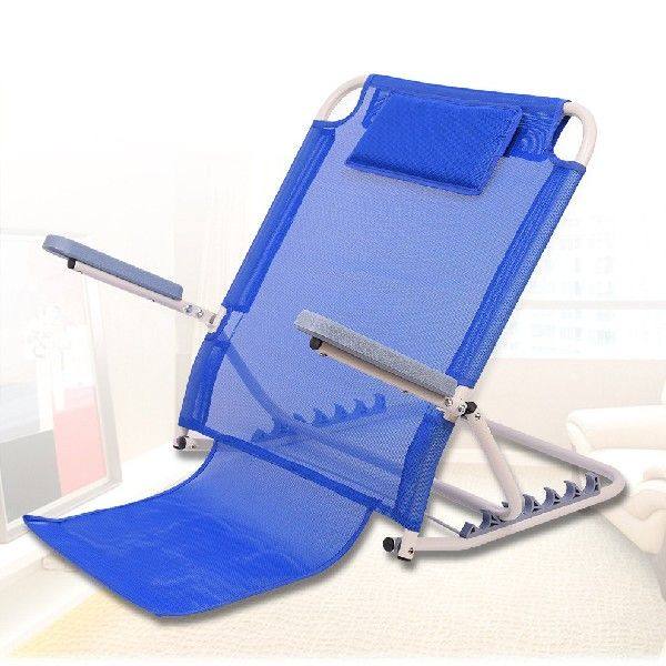 卧床护理用品宿舍寝室无腿靠背椅折叠床上靠背支架半躺靠背垫老人