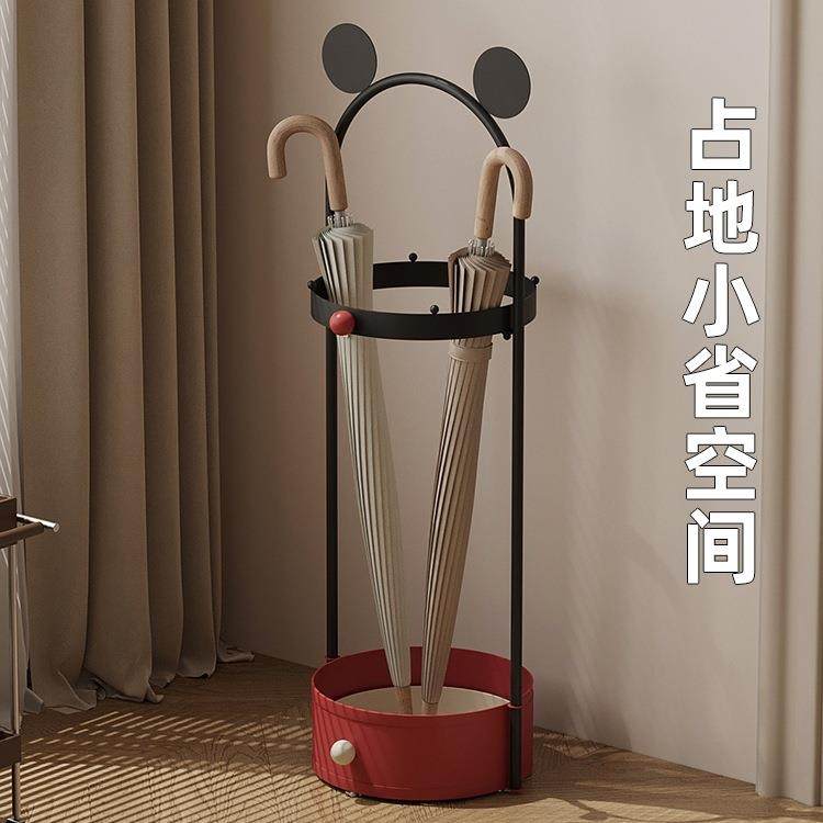 家用雨伞收纳架门口放伞神器铁艺雨伞放置沥水架简约高级挂伞架子,3C数码配件,USB灯,淘宝优惠券,粉丝福利购,淘宝优惠卷