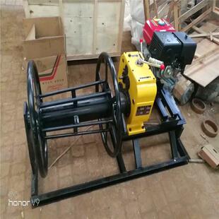 腾飞汽油绞磨机牵引绞磨机手扶拖拉机绞磨价格机动绞磨机配件