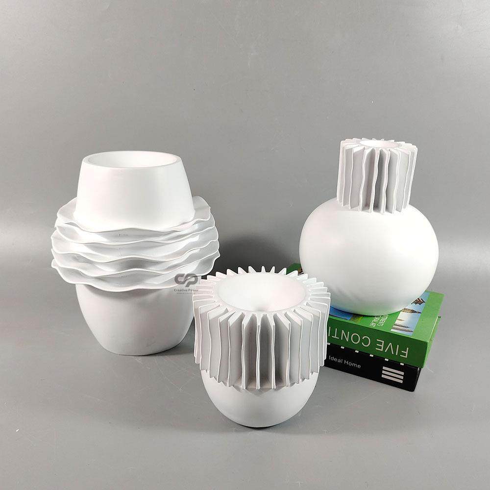 现代简约几何不规则花器螺纹花瓶样板间客厅工艺摆件,3C数码配件,USB灯,淘宝优惠券,粉丝福利购,淘宝优惠卷