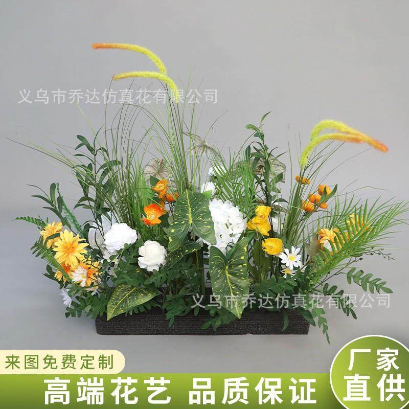 莫奈高端仿真绿植地排花艺婚礼商场美陈布置假花路引婚庆仿真花,3C数码配件,USB灯,淘宝优惠券,粉丝福利购,淘宝优惠卷