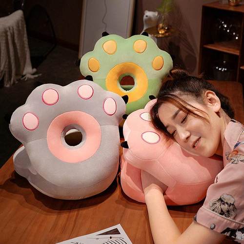 儿童午睡枕趴睡枕可携式折叠午睡神器小学生教室桌上午休抱枕趴趴