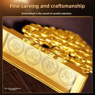 八方来财发财树摇钱树摆件招财进宝客厅桌面装饰品乔迁开业礼品