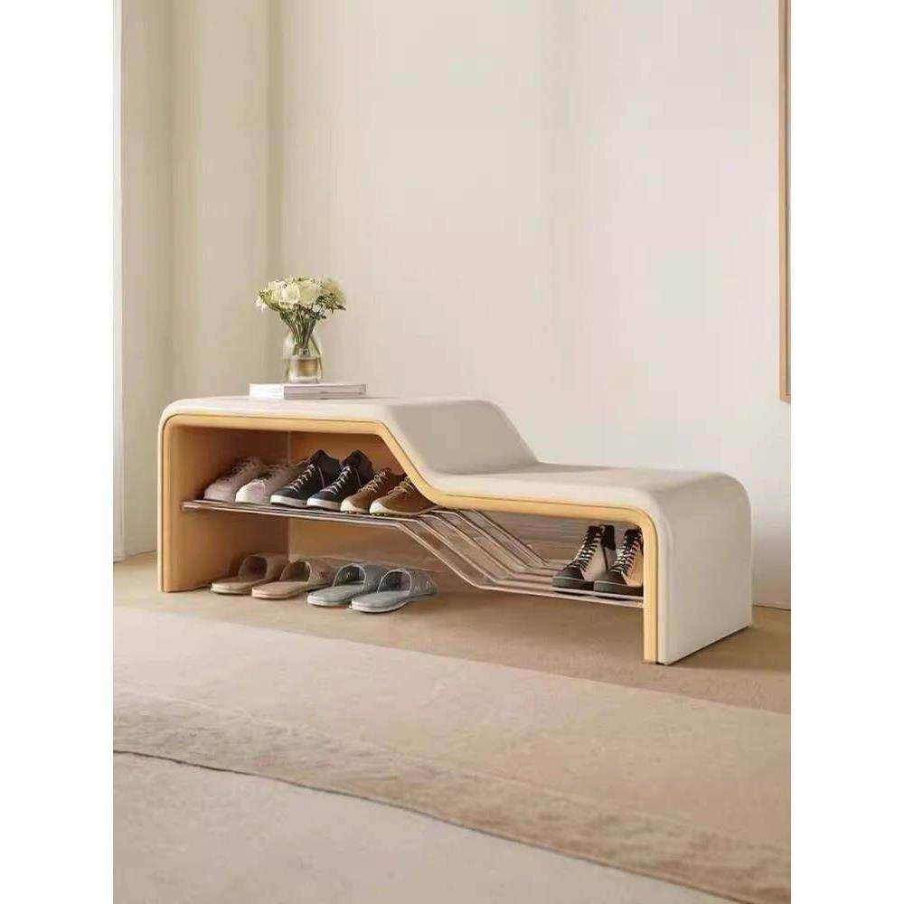 轻奢换鞋凳家用门口亲子可坐穿鞋凳入户收纳鞋架长条沙发凳床尾凳,住宅家具,换鞋凳,淘宝优惠券,粉丝福利购,淘宝优惠卷