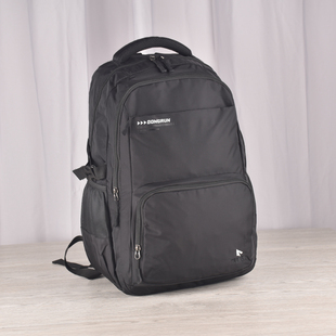 双肩背包旅行百搭便携大容量牛津布商务电脑包休闲男女中学生书包