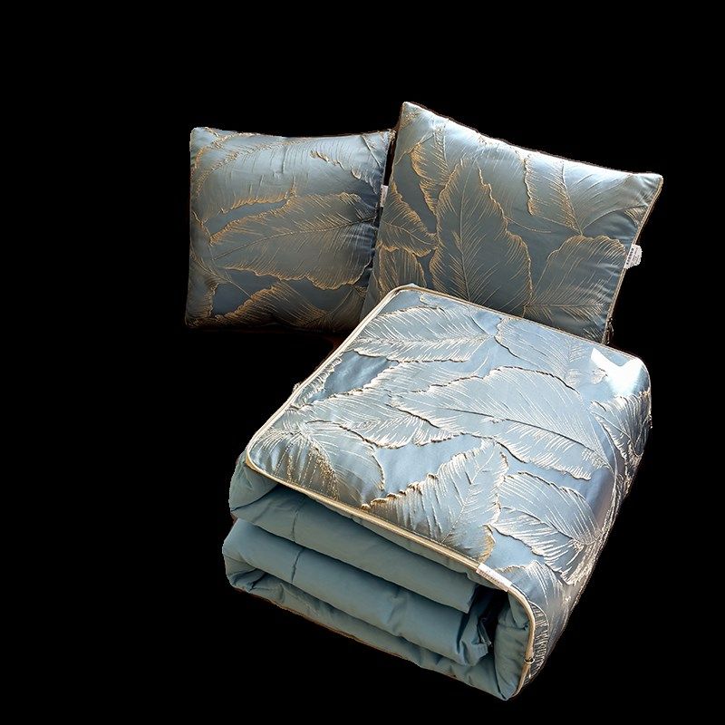 新款全棉提花多功能抱枕被子两用汽车上靠垫办公室枕头二合一纯棉,居家布艺,抱枕被,淘宝优惠券,粉丝福利购,淘宝优惠卷