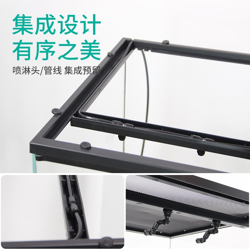 雨林缸造景超白玻璃箱热带雨林植物动物饲养箱水族用品