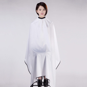 发廊专用加大透明美发剪发理发焗油不沾发围布成人定制刻印字LOGO