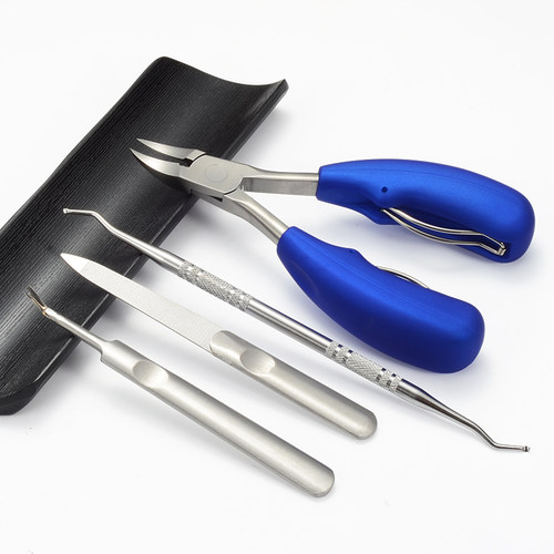 甲沟专用指甲剪刀鹰嘴钳修脚指甲单个装修脚工具套装剪指甲厚灰炎