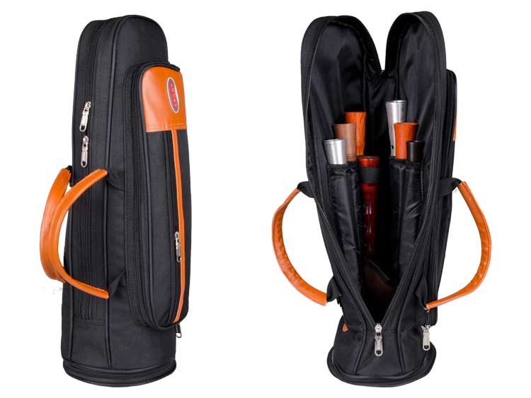 大号精品唢呐包唢呐专用背包喇叭包乐器配件防水加厚海绵多层袋子