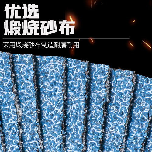 百叶片抛光百叶轮磨光片打磨机125不锈钢角磨机150磨片180千叶轮