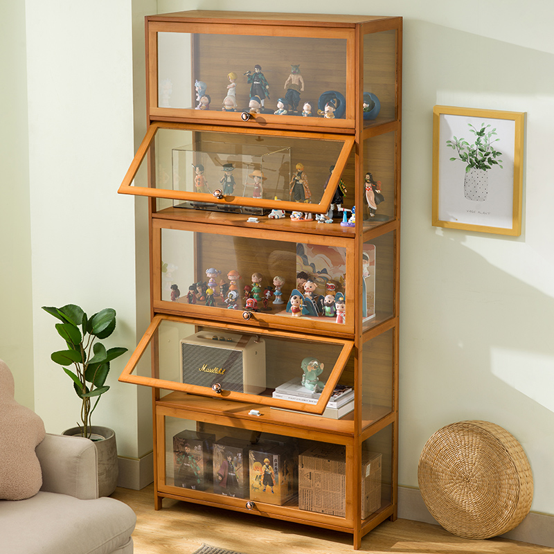 书架落地书柜子桌面上展示置物架收纳儿童靠墙客厅家用简易