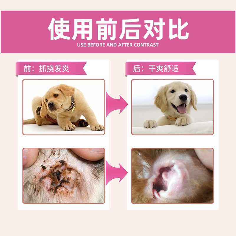 波波拔耳毛粉狗狗用耳螨泰迪洁耳粉柯基去除耳朵毛粉宠物清洁用品