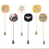 双面真丝织锦 承创织绣云锦创意书签 杯垫 文艺伴侣