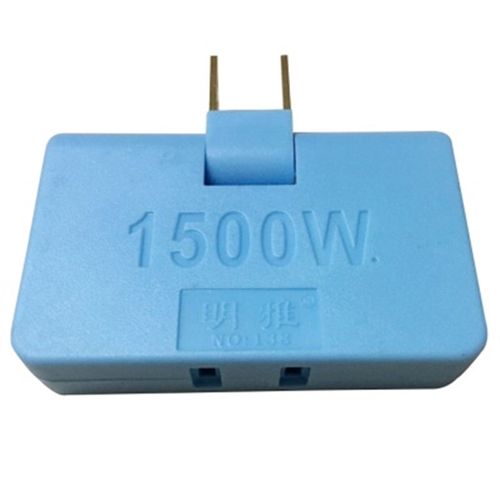 多头插头二插孔一拖三插座转换器狭窄空间二孔二脚一分三转换插头